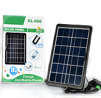Солнечная панель CL- 680 портативная солнечная панель зарядки от солнца маленькая солнечная батарея