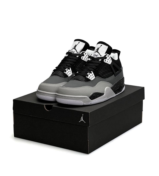 Nike Air Jordan 4 Retro Fear Pack Grey Black IV
