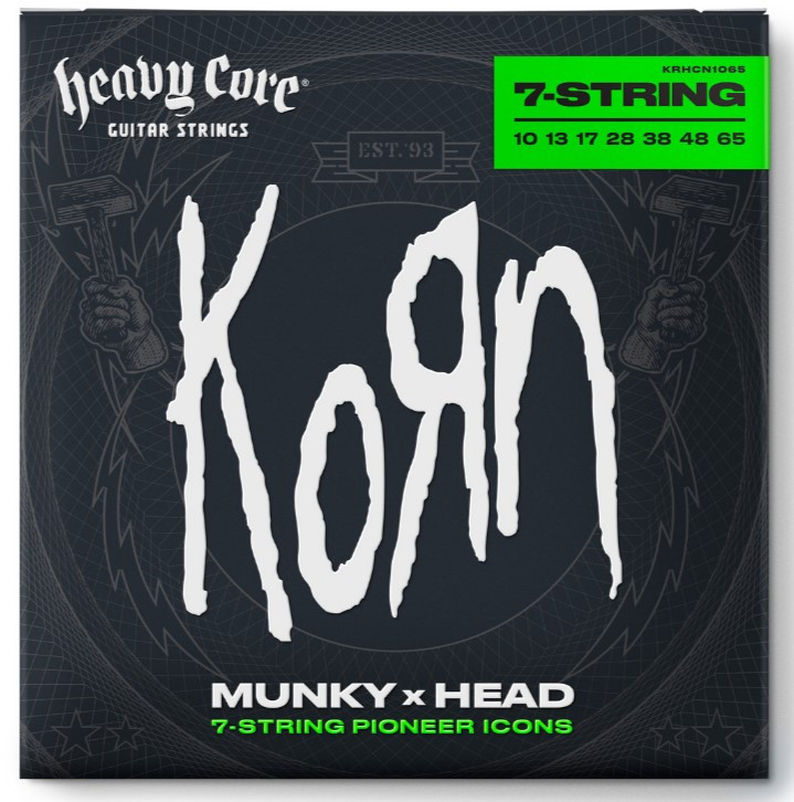 Струни для електрогітари Dunlop KRHCN1065-7 Korn Heavy Corе, фото 1