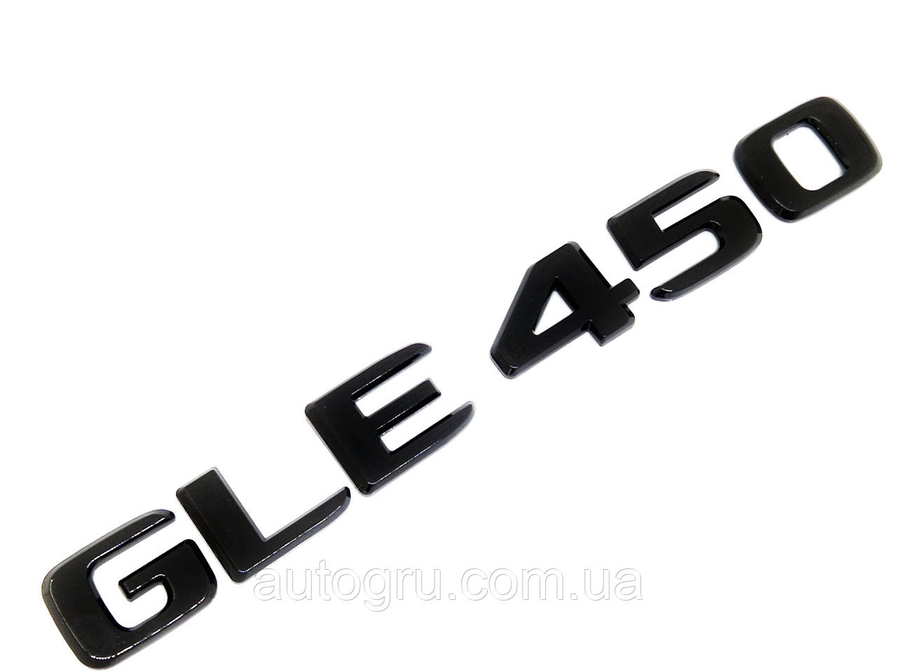 Напис емблема GLE450 Mercedes-Benz Чорний глянець