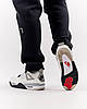 Кросівки чоловічі жіночі Nike Air Jordan 4 Retro Cement Oreo White Grey Взуття Найк Джордан Ретро IV білі з сірим, фото 10