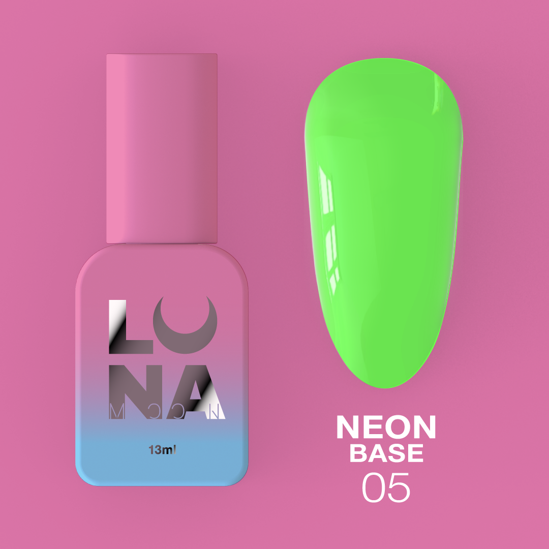 Камуфлююча база LUNAmoon Neon base №5