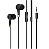 Дротові навушники вакуумні 3.5mm HOCO M58 Amazing з мікрофоном 1.2m Чорні, фото 2