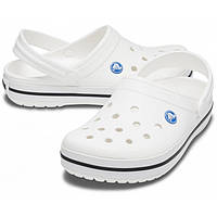 Сабо Кроксы Crocs Crocband White