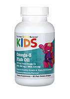 Рыбий жир детский California Gold Nutrition Омега 3 330 мг Kids Omega 3 Fish Oil 60 капсул