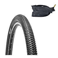 Покришка велосипедна Grey's 24x2.15 P1277D 27TPI BLK+ КАМЕРА