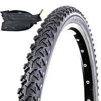 Покришка велосипедна Destone 26x1.95 + КАМЕРА