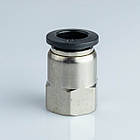 Фітинг пневматичний APCF08-04 прямий під трубку D8, різьблення R 1/2"