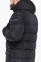 Універсальна зимова чоловіча куртка чорного кольору модель 63411 54 (XXL) 52 (XL), фото 6