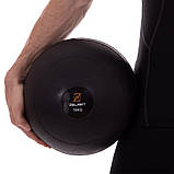 М'яч медичний слембол для кросфіту 15 кг Zelart SLAM BALL FI-2672-15, фото 5