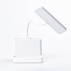 Лампа настільна світлодіодна в комплекті із зарядним пристроєм USB світильник акумуляторний LED