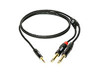 KLOTZ KY5-090 Готовий мультимедійний кабель 3.5-2х6.3, 0.9м