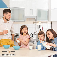 Набір склянок з подвійними стінками для американо, еспресо 150мл Cooking House 2шт, склянка з подвійним дном, фото 8