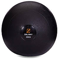 М'яч медичний слембол для кросфіту 20 кг Zelart SLAM BALL FI-2672-20