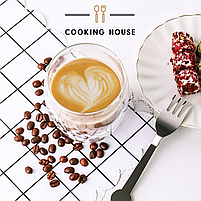 Набір склянок з подвійними стінками для американо, еспресо 150мл Cooking House 6шт, склянка з подвійним дном, фото 9