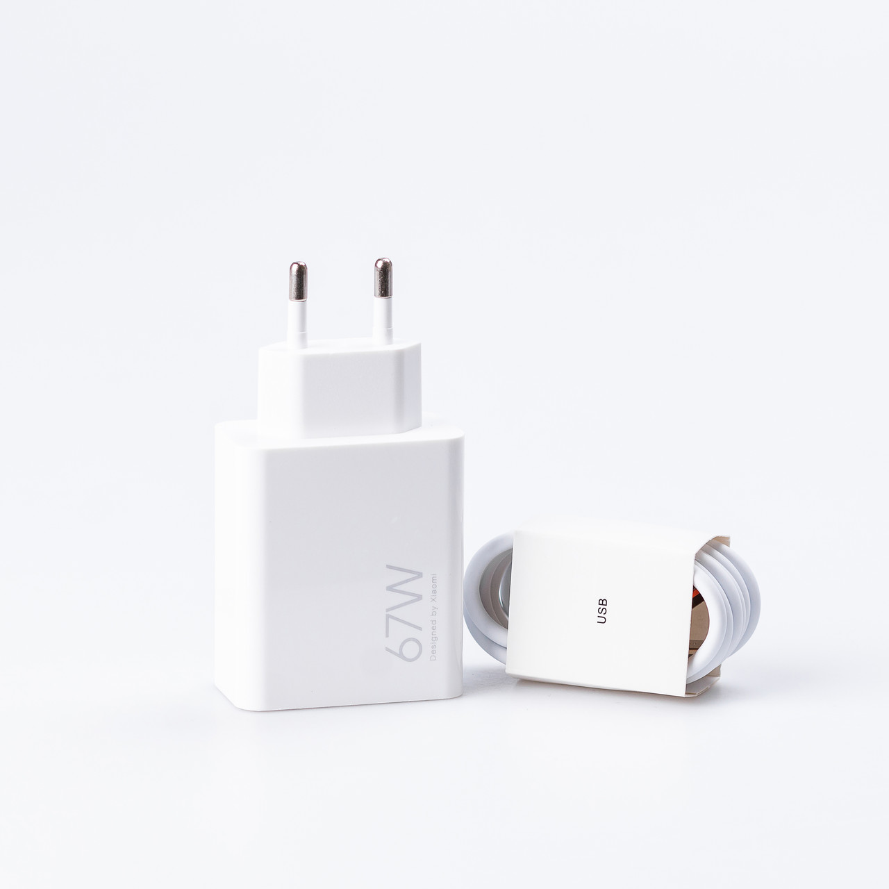Адаптер Xiaomi 67 Вт зарядний пристрій USB-A з кабелем type-C