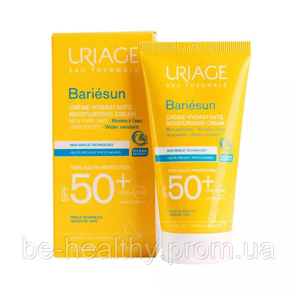 Солнцезащитный увлажняющий крем для лица SPF 50+, Uriage Bariesun Moisturuzing Cream SPF50+, 50 мл - фото 7 - id-p2108527386