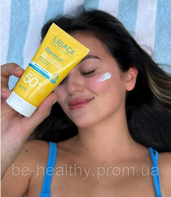 Солнцезащитный увлажняющий крем для лица SPF 50+, Uriage Bariesun Moisturuzing Cream SPF50+, 50 мл - фото 9 - id-p2108527386