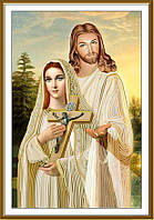Набор для вышивки бисером Иисус и Мария