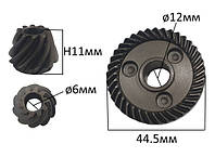 Шестерни для болгарки Kraissmann 1000-KWS-125, Pro-Craft 125/PW 1100