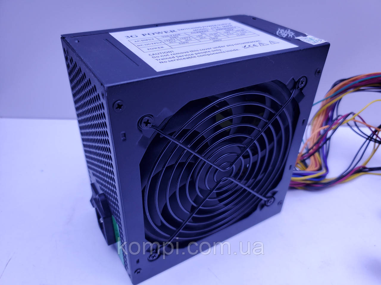 Блок живлення 650W 3G POWER (ATX-650W, б/у), фото 1