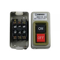 Кнопка "старт-стоп" ПНВС BS211B 6A 3P 380V-220V, 1,5кВт