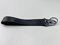 Брелок подвес для ключей пряжка-карабин, держатель ключей с карабином черный