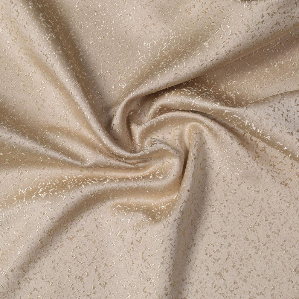 Жакард для штор петлевидний крапля молочно-лимонний, ш.275