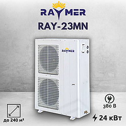 Raymer RAY-23MN 23кВт (380V) тепловий насос повітря-вода моноблочного типу on/off