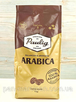 Кава зернова Paulig Balanced & Aromatic 100% Arabica 1кг Фінляндія