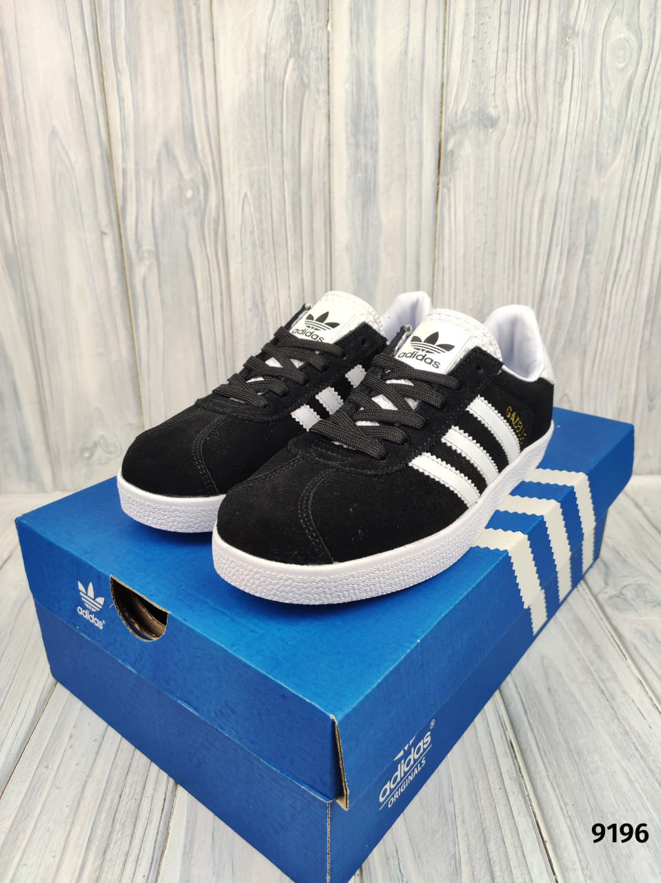 Кросівки Adidas Gazelle Black White