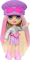 Кукла Barbie Extra Mini Minis Travel Fly Doll Metallic Desert Fashion Барби Экстра Мини Минис Пустыня
