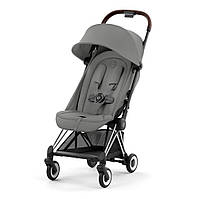 Коляска прогулочная Cybex Coya Chrome Dark Brown Mirage Grey