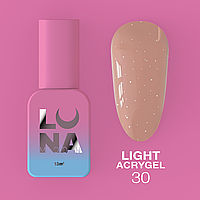 Жидкий Гель LUNAmoon Light Acrygel №30