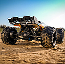 Радіокерована машина Conquer RC WL Toys монстр-трак 4х4 70км/год 1/16 Помаранчевий ( код: 16101PROJ ), фото 5