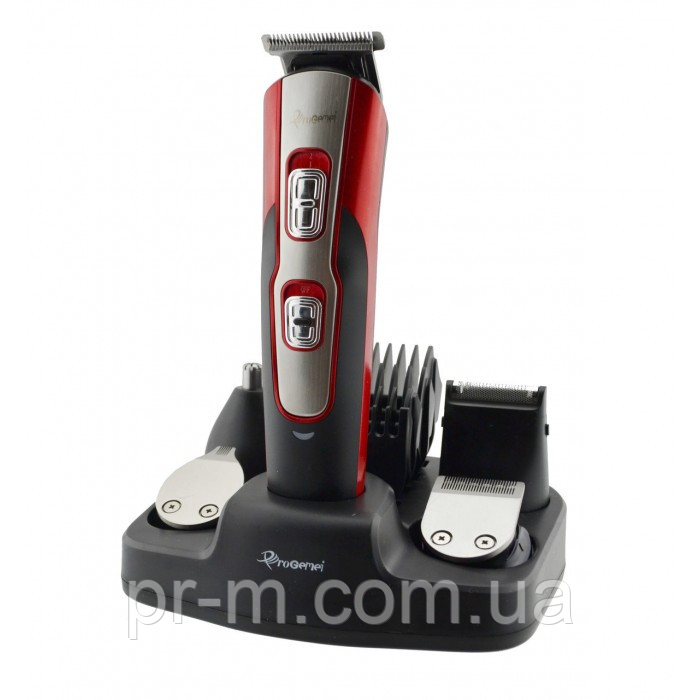 Машинка для стрижки GEMEI GM-592 (НАБІР 10в1)