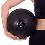 М'яч медичний слембол для кросфіту 4 кг Zelart SLAM BALL FI-2672-4, фото 5