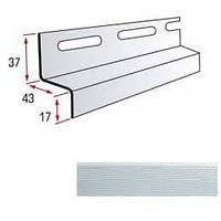 Планка навесная Альта-Профиль Alta-Siding светло-серый 3,66м