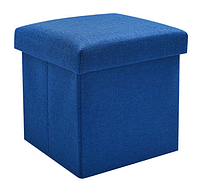 Тумба-пуф раскладной poof Stenson R88093 25х25х24см blue