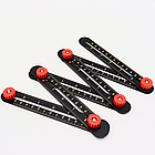 Кутова лінійка будівельна для плитки на 6 колін / Лінійка для вимірювання кутів / Шаблометр / Лінійка шаблон, фото 7