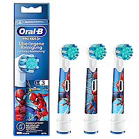 Oral-B SpiderMan Pro Kids EB10 насадки дитячі (3 шт) на електричну зубну щітку орал бі кідс людина-павук