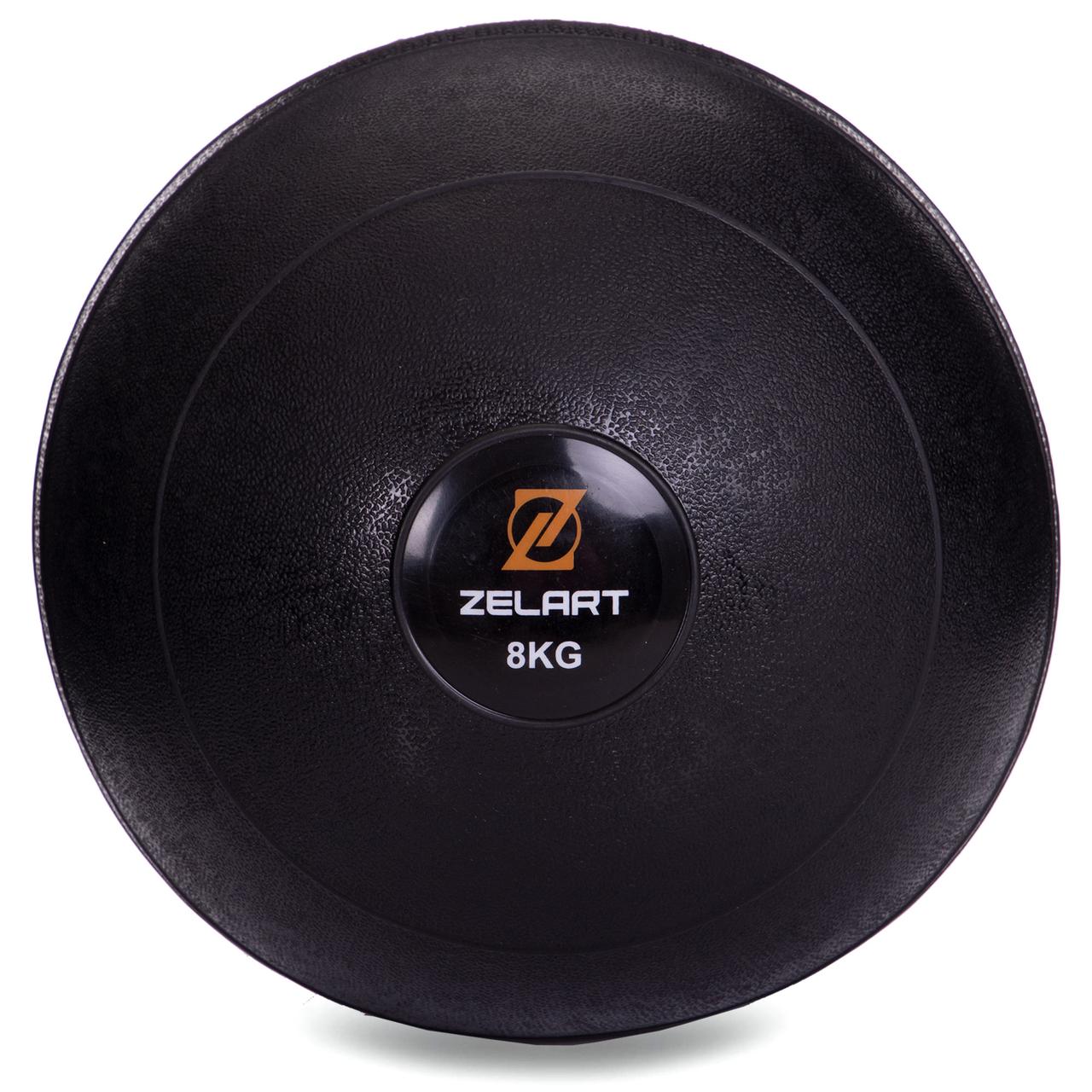 М'яч медичний слембол для кросфіту 8 кг Zelart SLAM BALL FI-2672-8