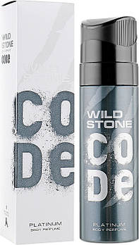 Wild Stone Code Platinum 120мл. Парфумований дезодорант чоловічий