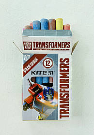 Крейда кольорова 12 штук Transformers У коробці TF21-075 Kite