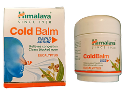 Cold Balm 45gm — Кулд Бальзам проти застуди з евкаліптом, головний біль, закладеність носа, алергічний риніт