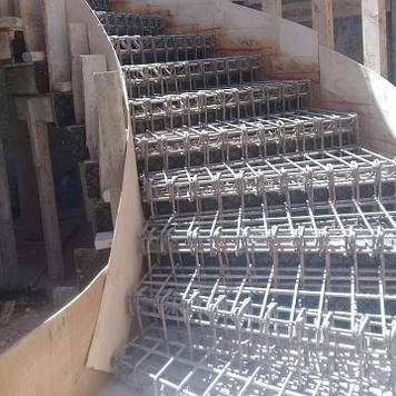 Гвинтові сходи заливка розрахунок навантаження