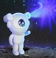 Проектор-ночник звёздное небо "Космонавт" тип В, с блютуз колонкой (детский ночник-проэктор) EN