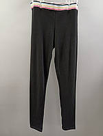 Лосини чорні з кольоровою резинкою для дівчинки OVS, на зріст 158 см, 12-13 років