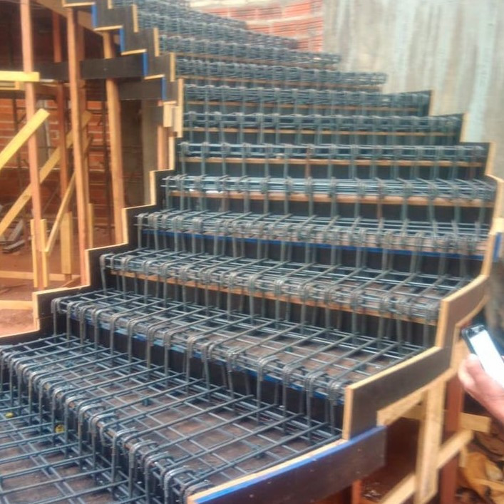 Гвинтові сходи заливка та розрахунок навантаження, фото 1