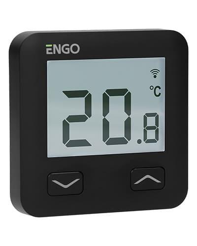 ENGO E10B230WiFi Інтернет-термостат з WI-FI, чорний, жив. 230 В, фото 1